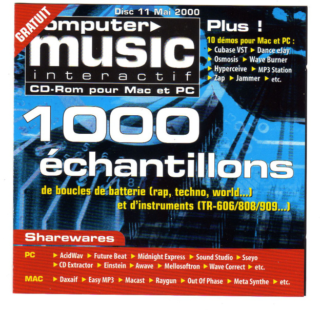 Première page de computermusic numerocd11