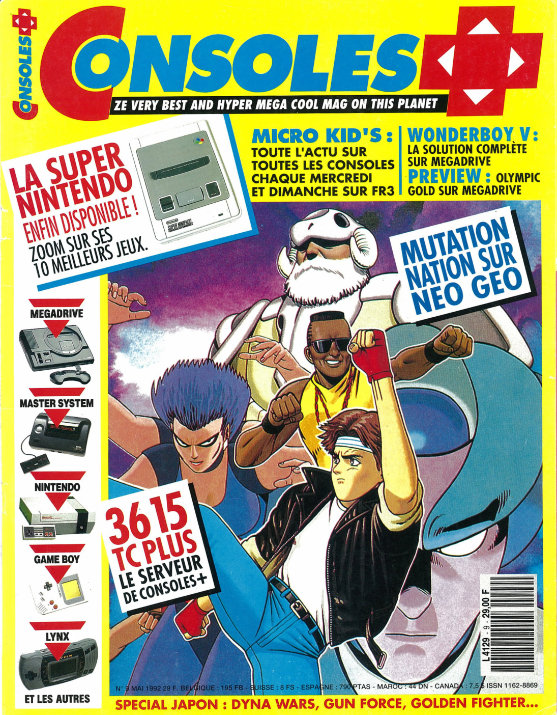 Première page de consoleplus numero009