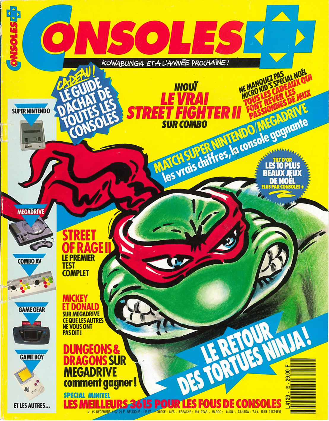 Première page de consoleplus numero015