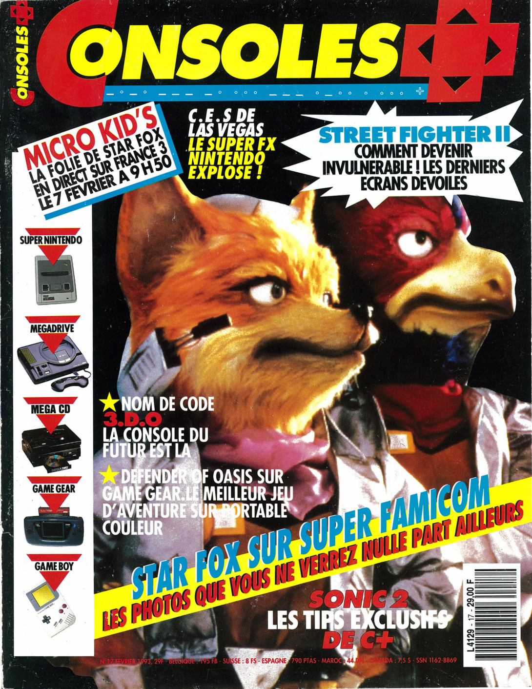 Première page de consoleplus numero017