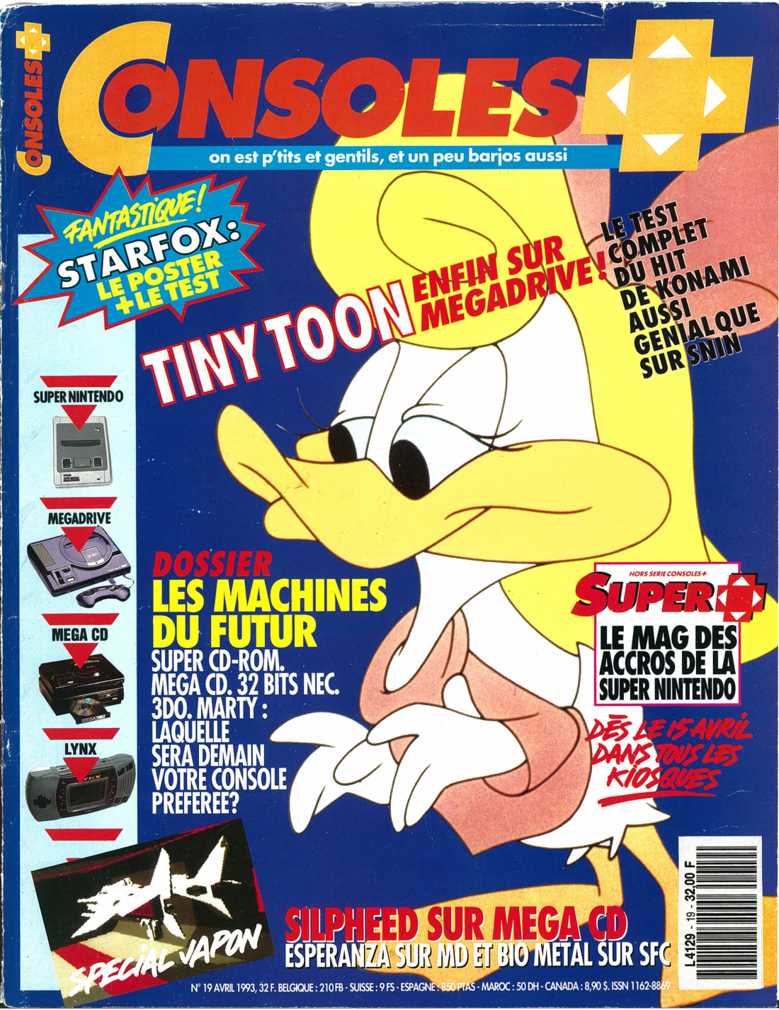 Première page de consoleplus numero019