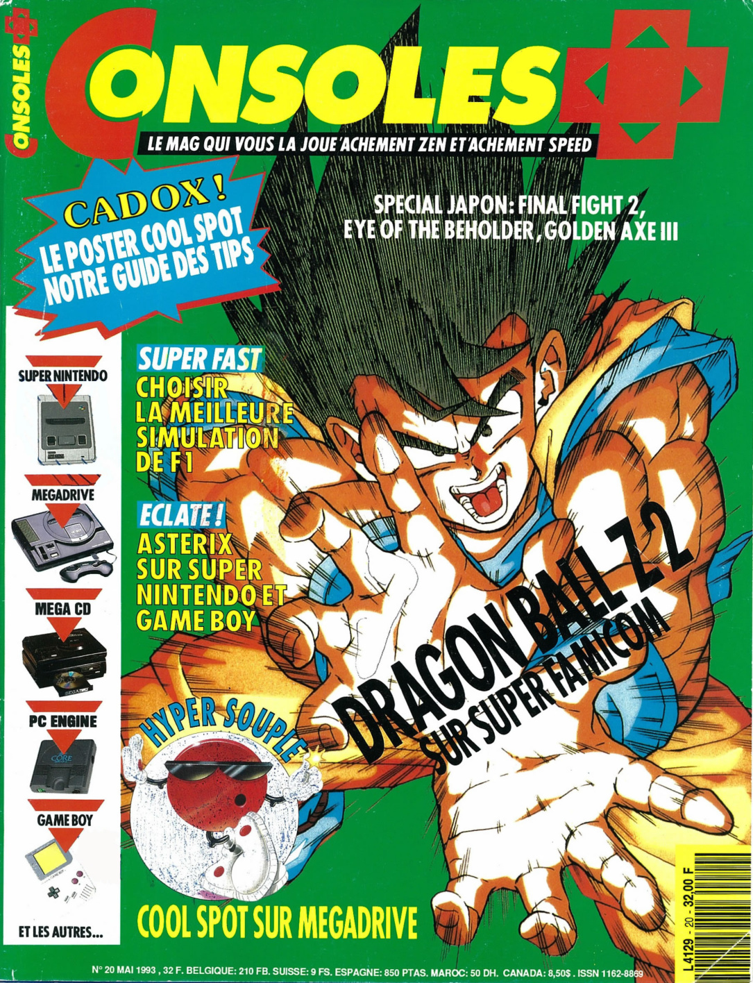 Première page de consoleplus numero020