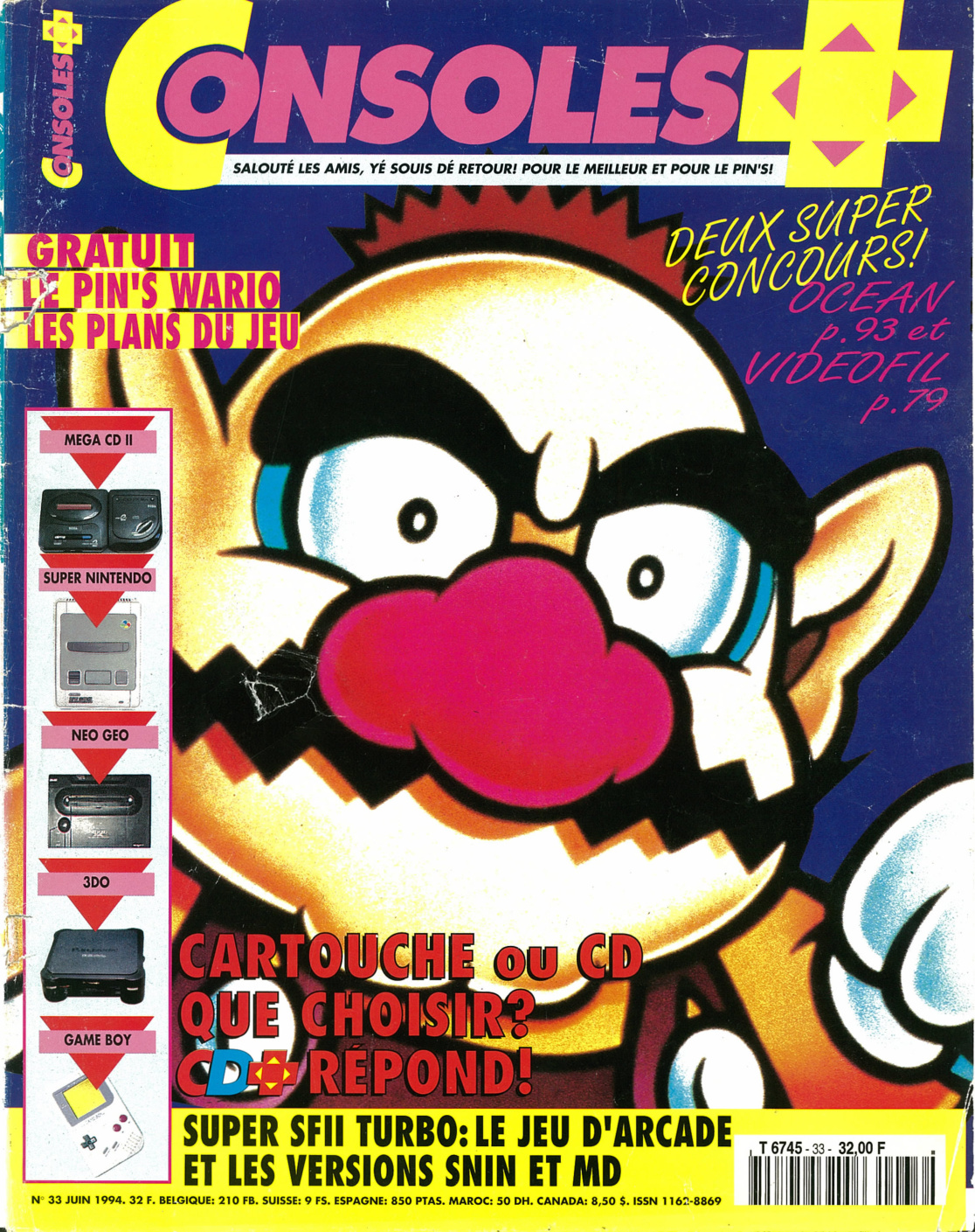 Première page de consoleplus numero033