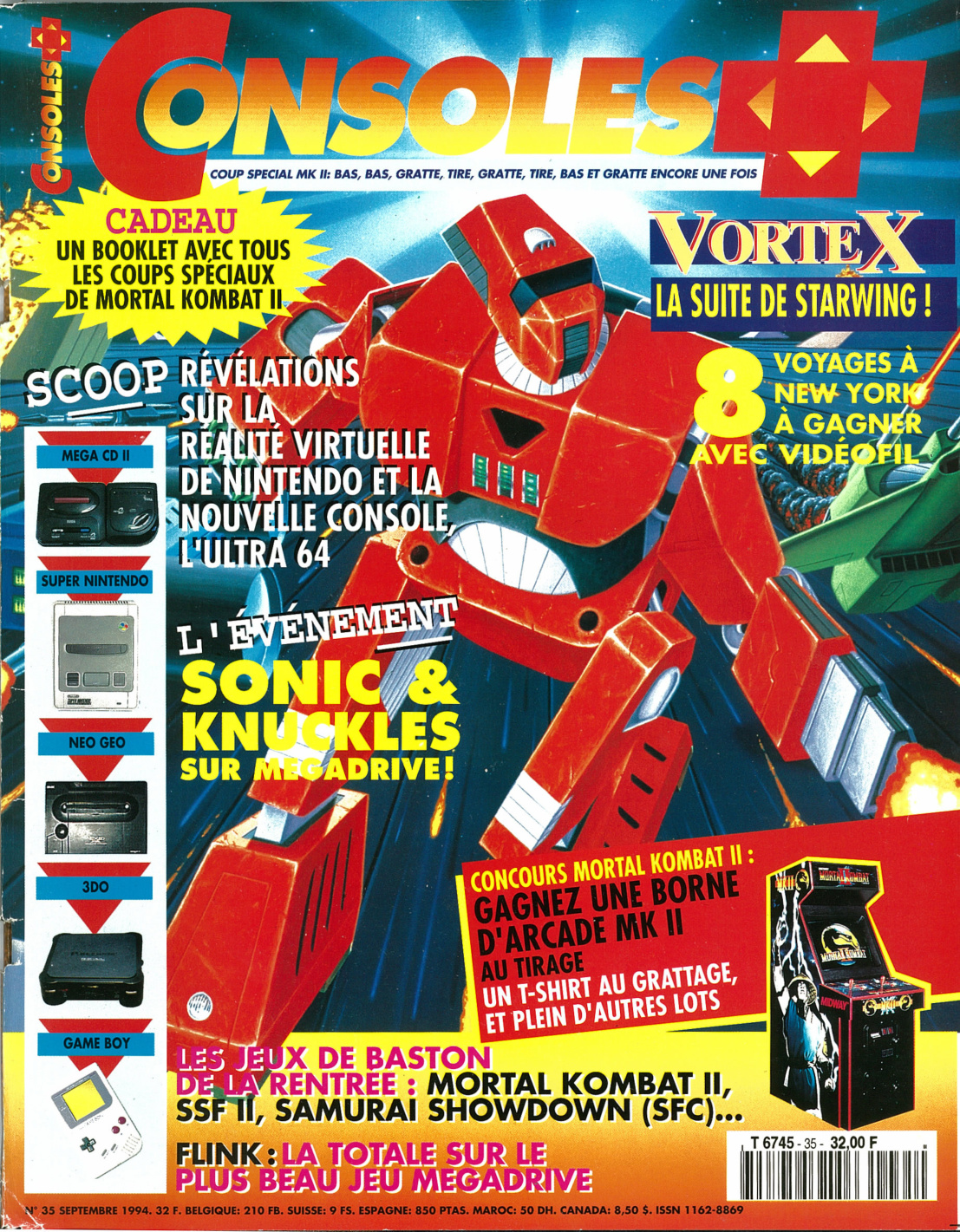 Première page de consoleplus numero035