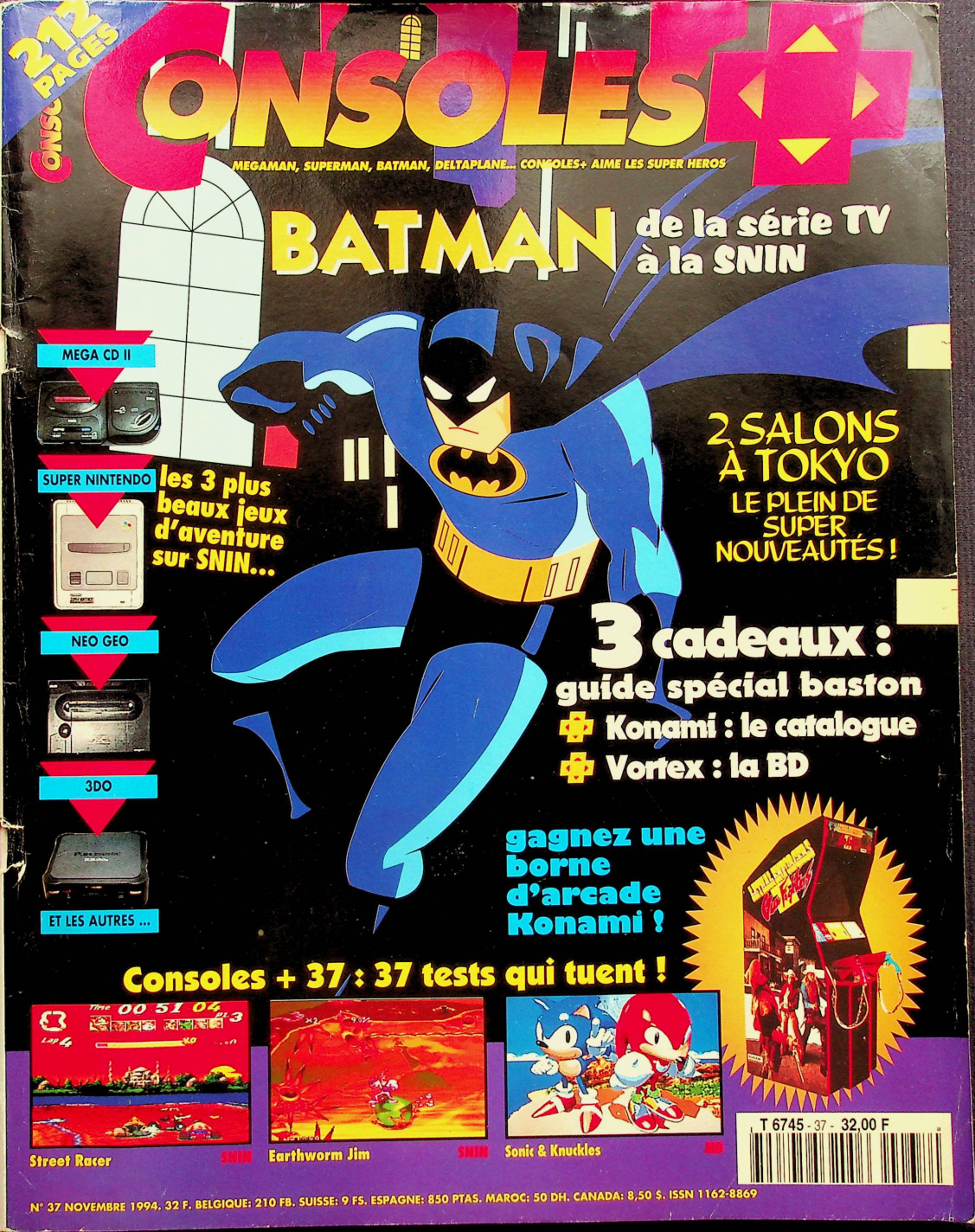 Première page de consoleplus numero037
