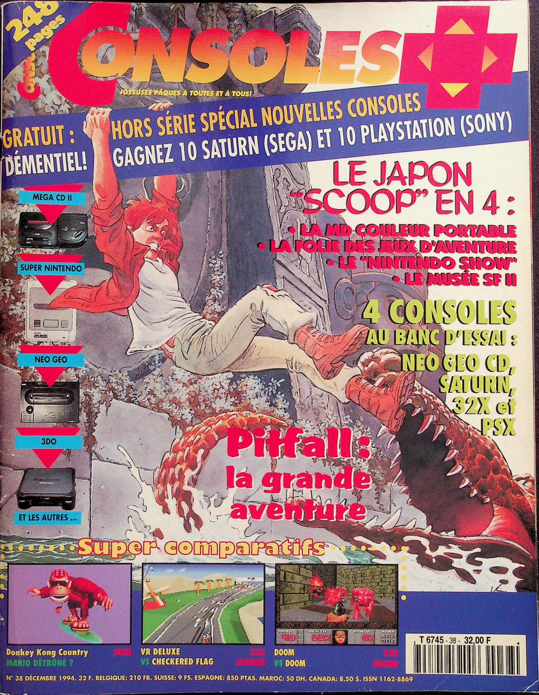 Première page de consoleplus numero038