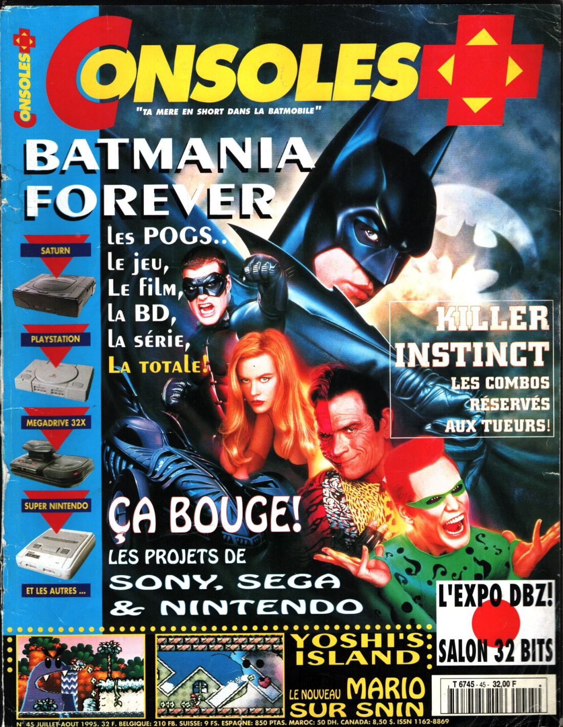 Première page de consoleplus numero045