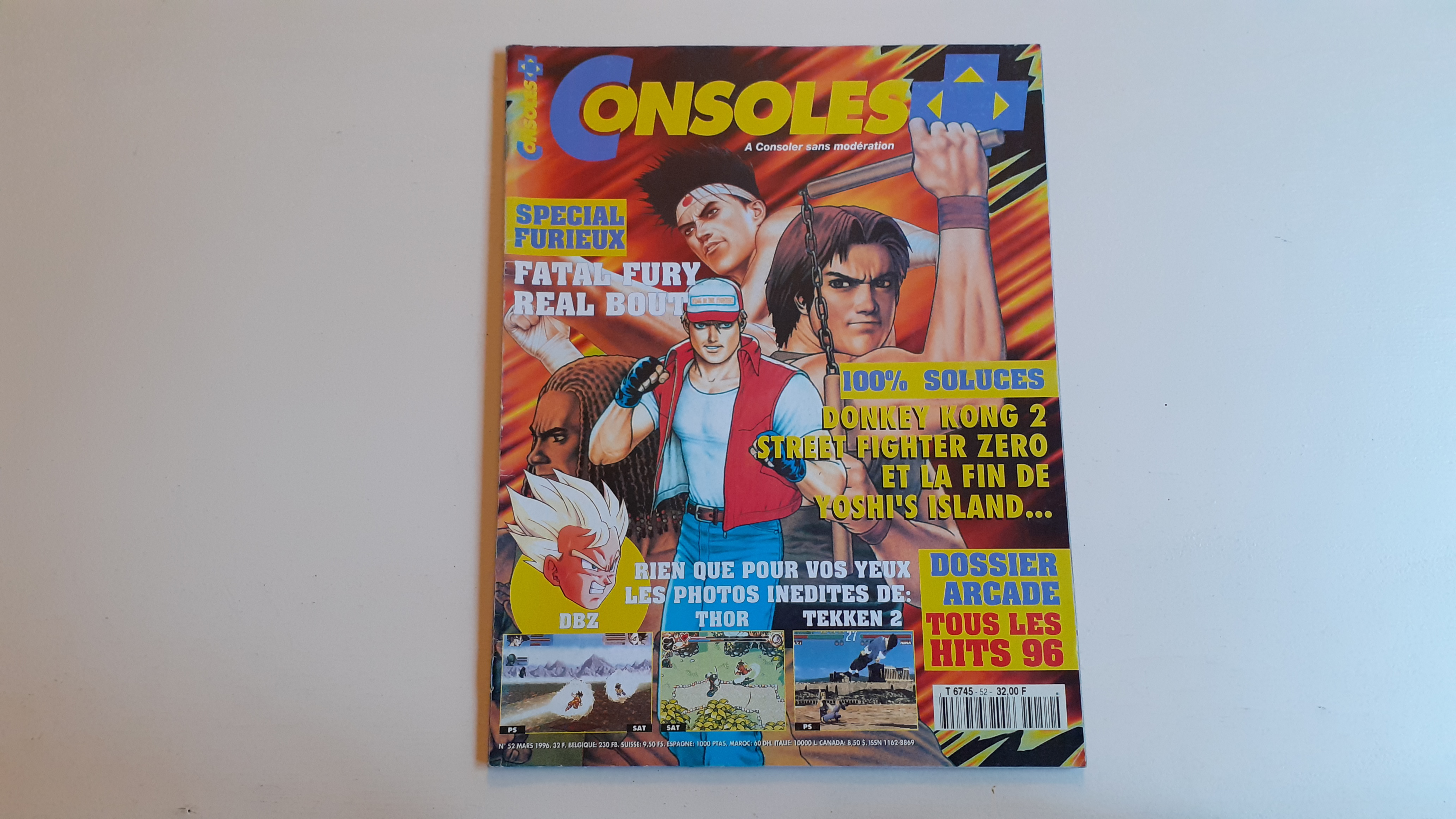 Première page de consoleplus numero052