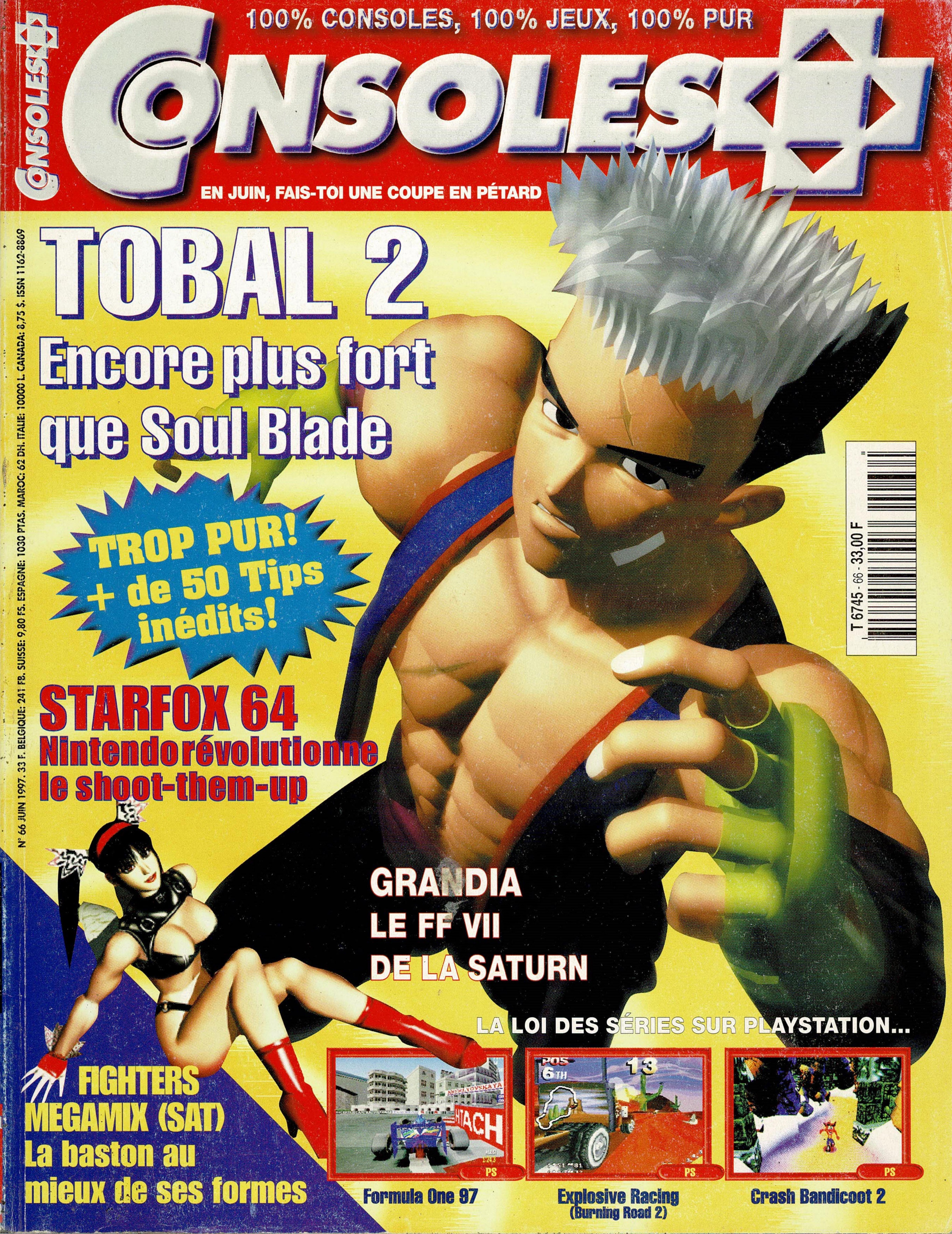 Première page de consoleplus numero066