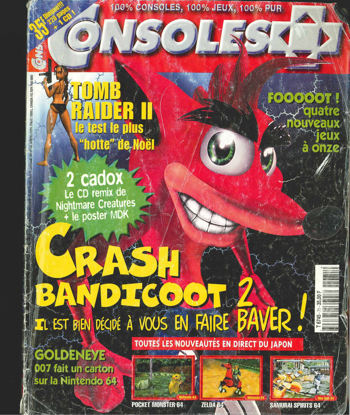 Première page de consoleplus numero071