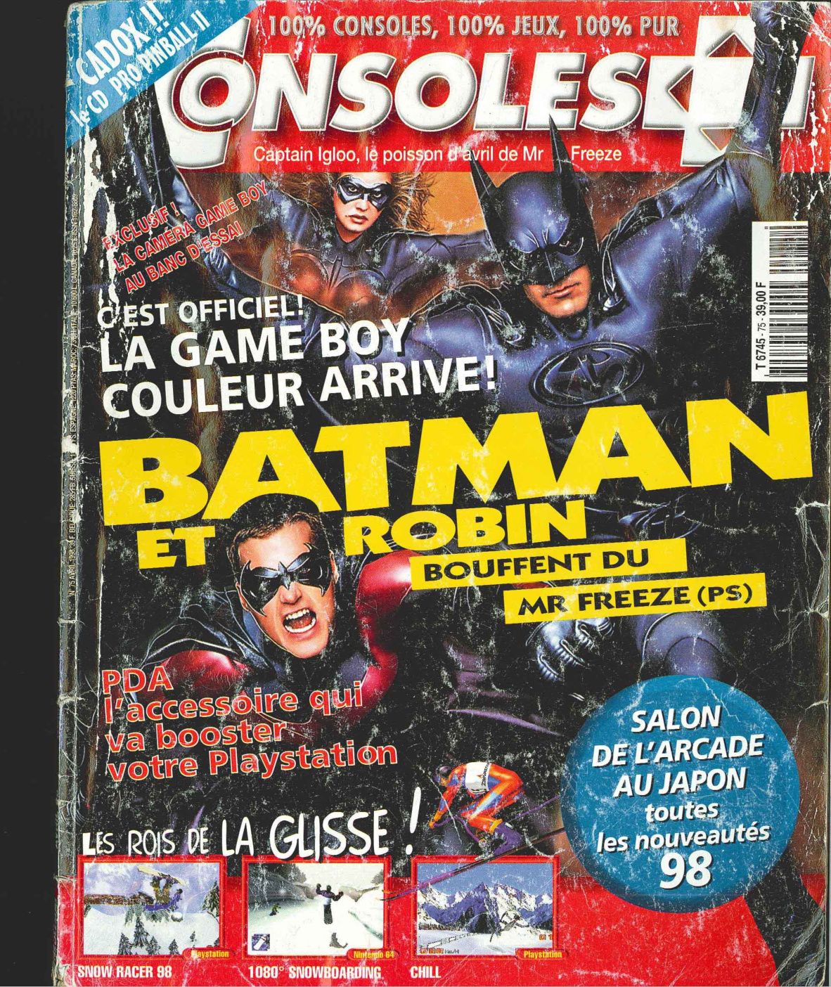 Première page de consoleplus numero075