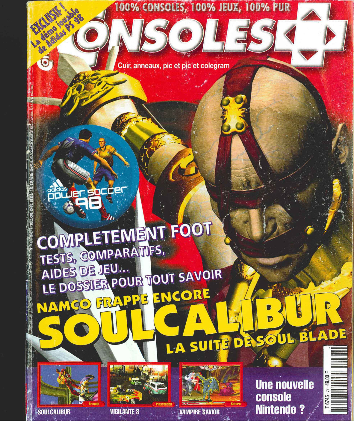 Première page de consoleplus numero077