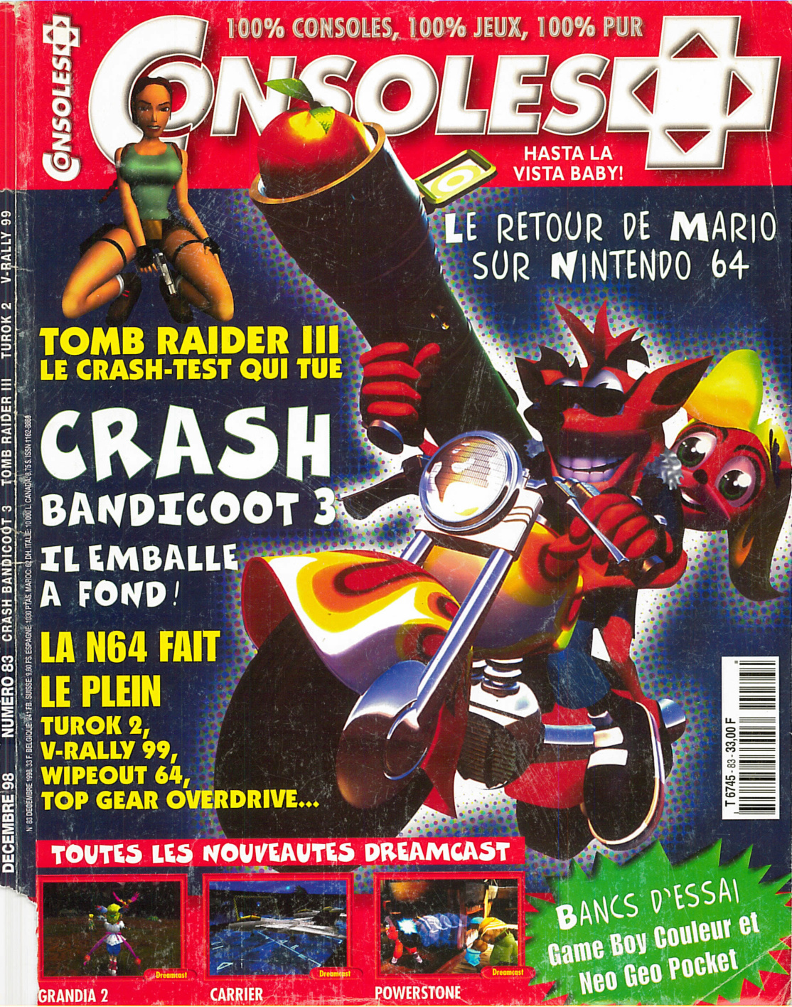 Première page de consoleplus numero083
