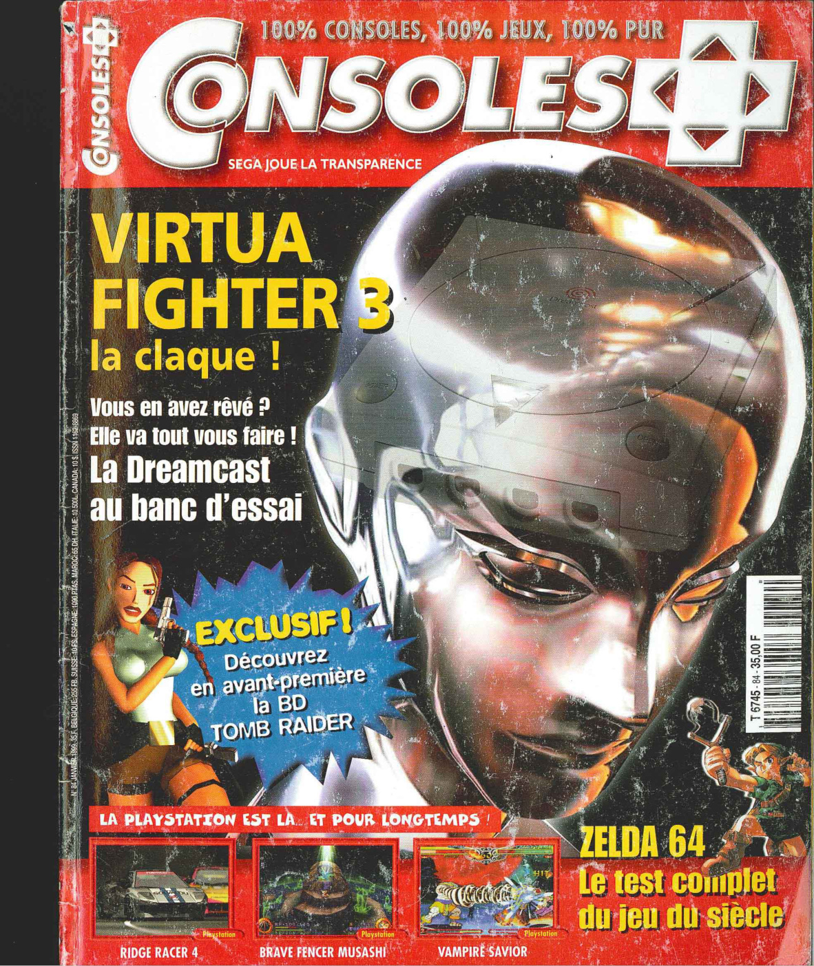 Première page de consoleplus numero084