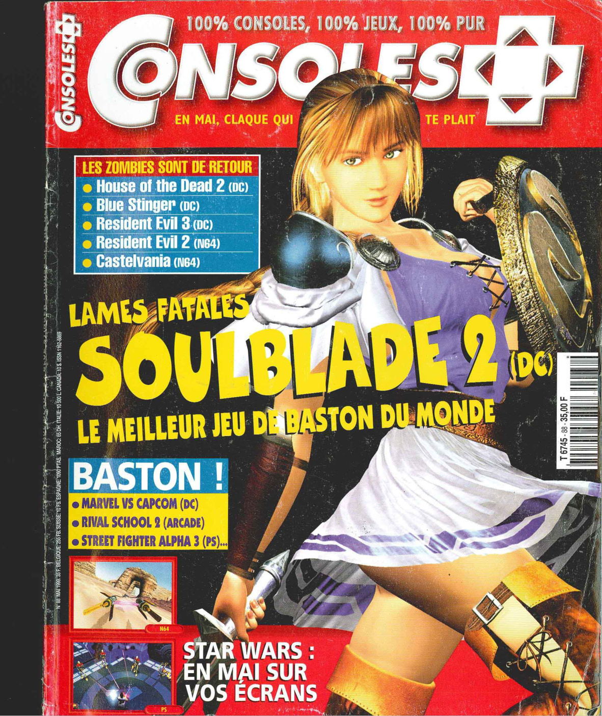 Première page de consoleplus numero088