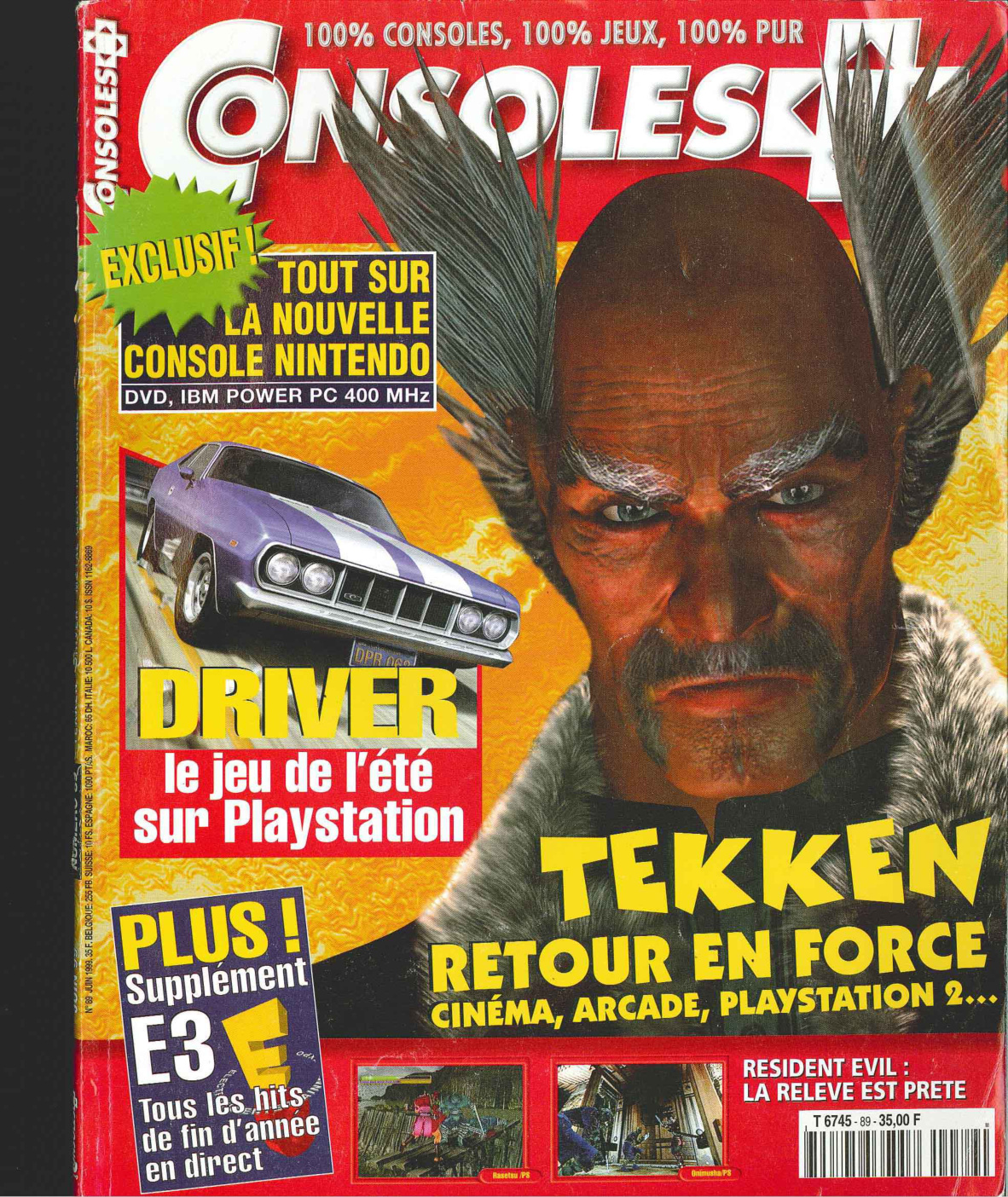 Première page de consoleplus numero089