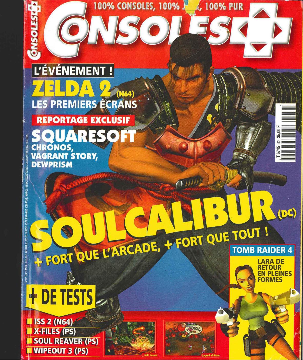 Première page de consoleplus numero092
