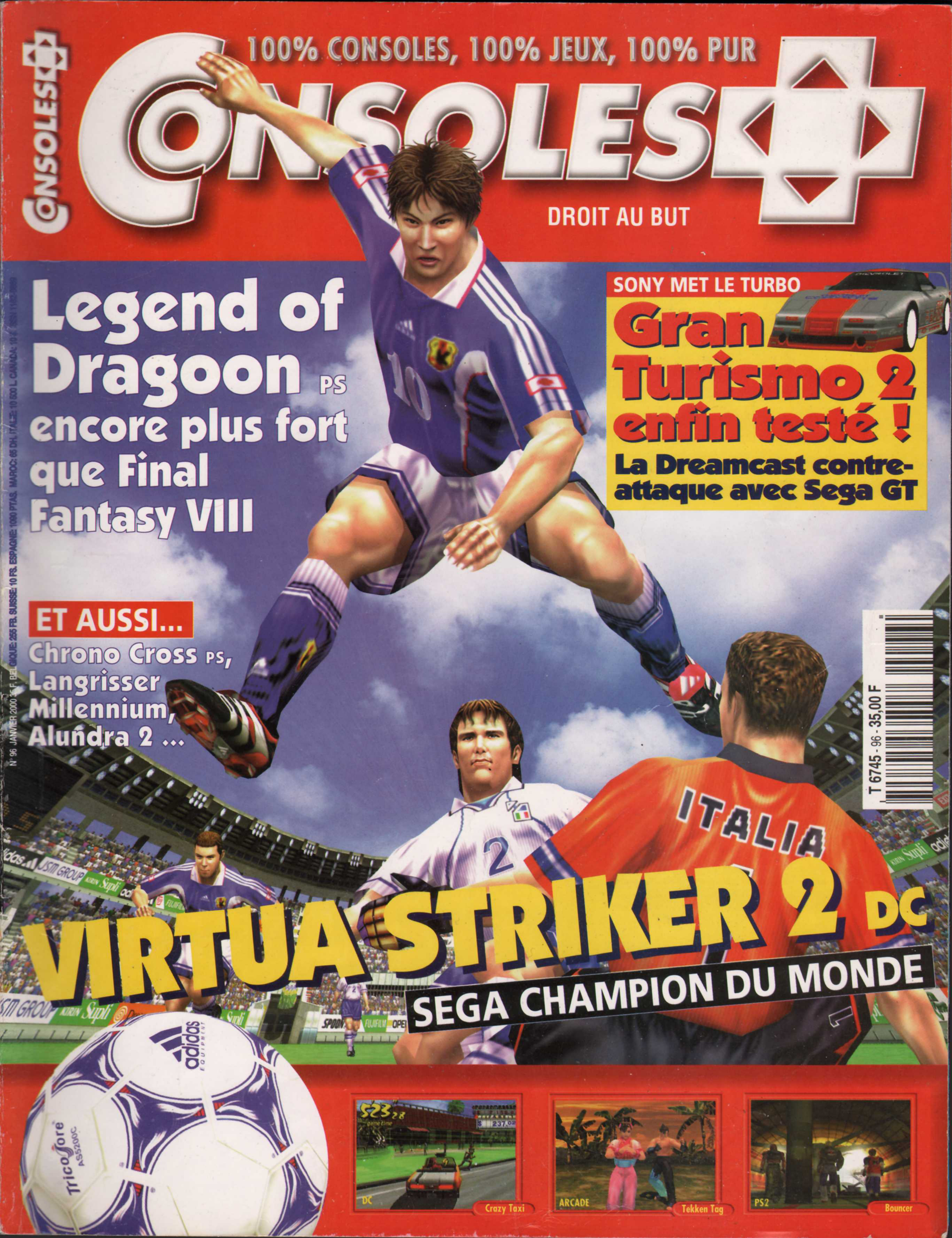 Première page de consoleplus numero096