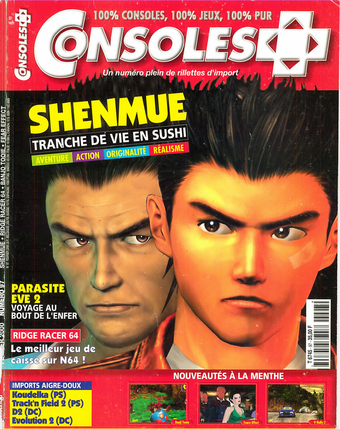 Première page de consoleplus numero097
