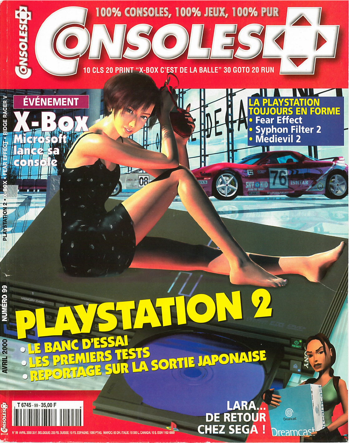 Première page de consoleplus numero099