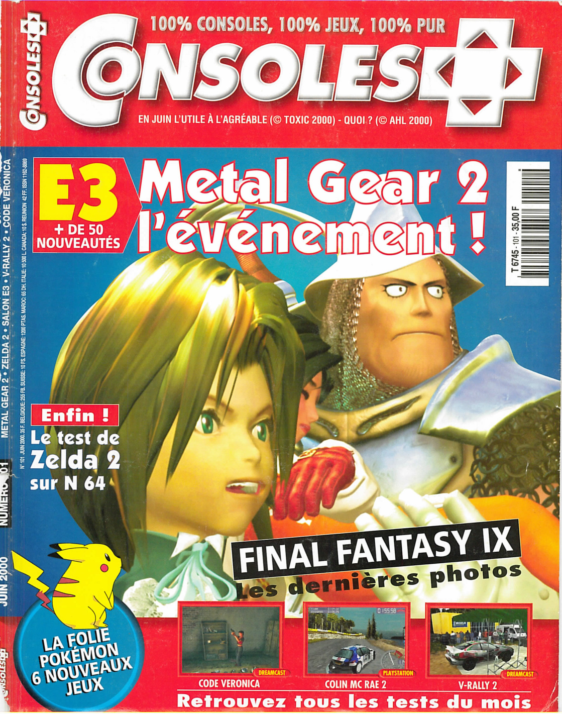 Première page de consoleplus numero101