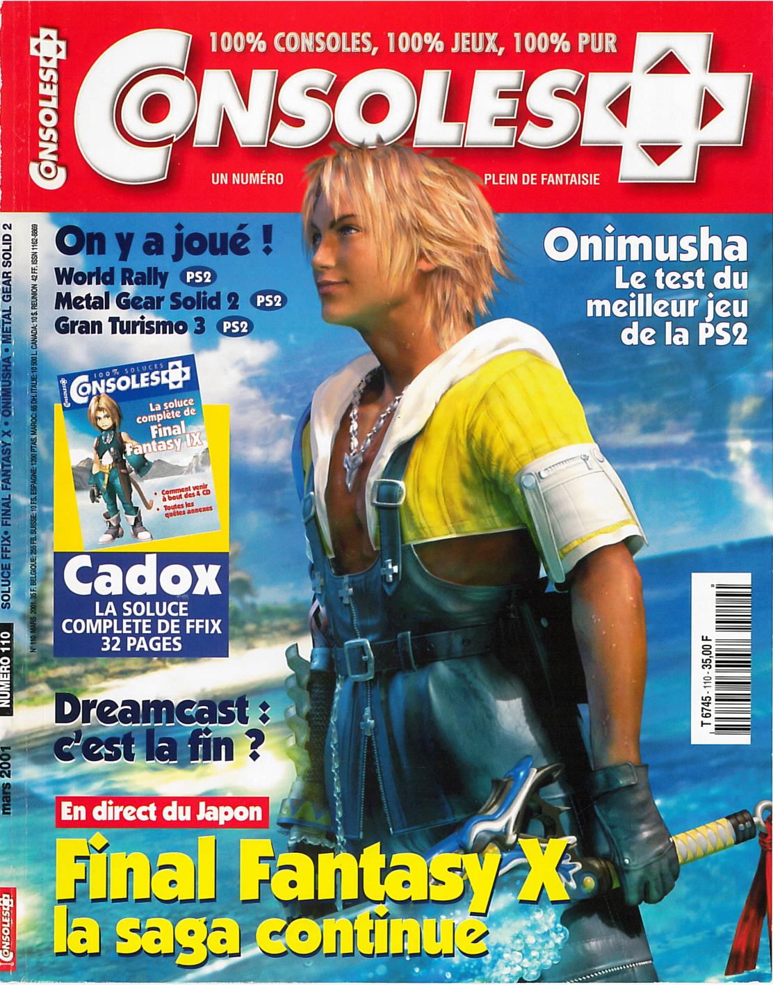 Première page de consoleplus numero110