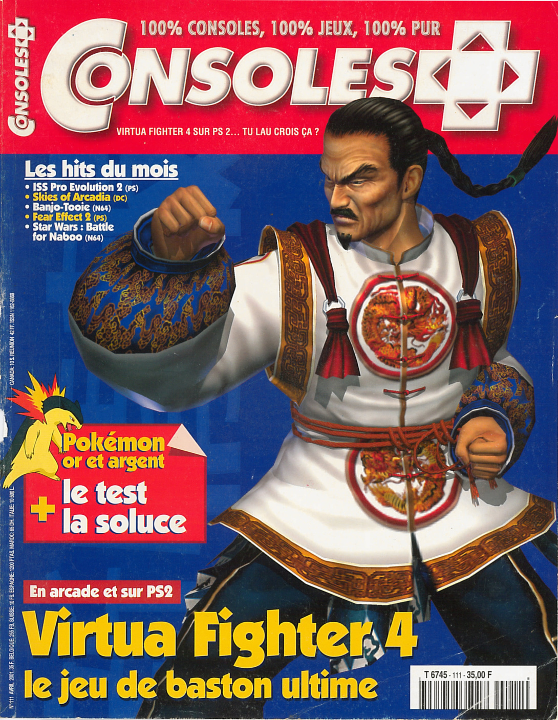 Première page de consoleplus numero111