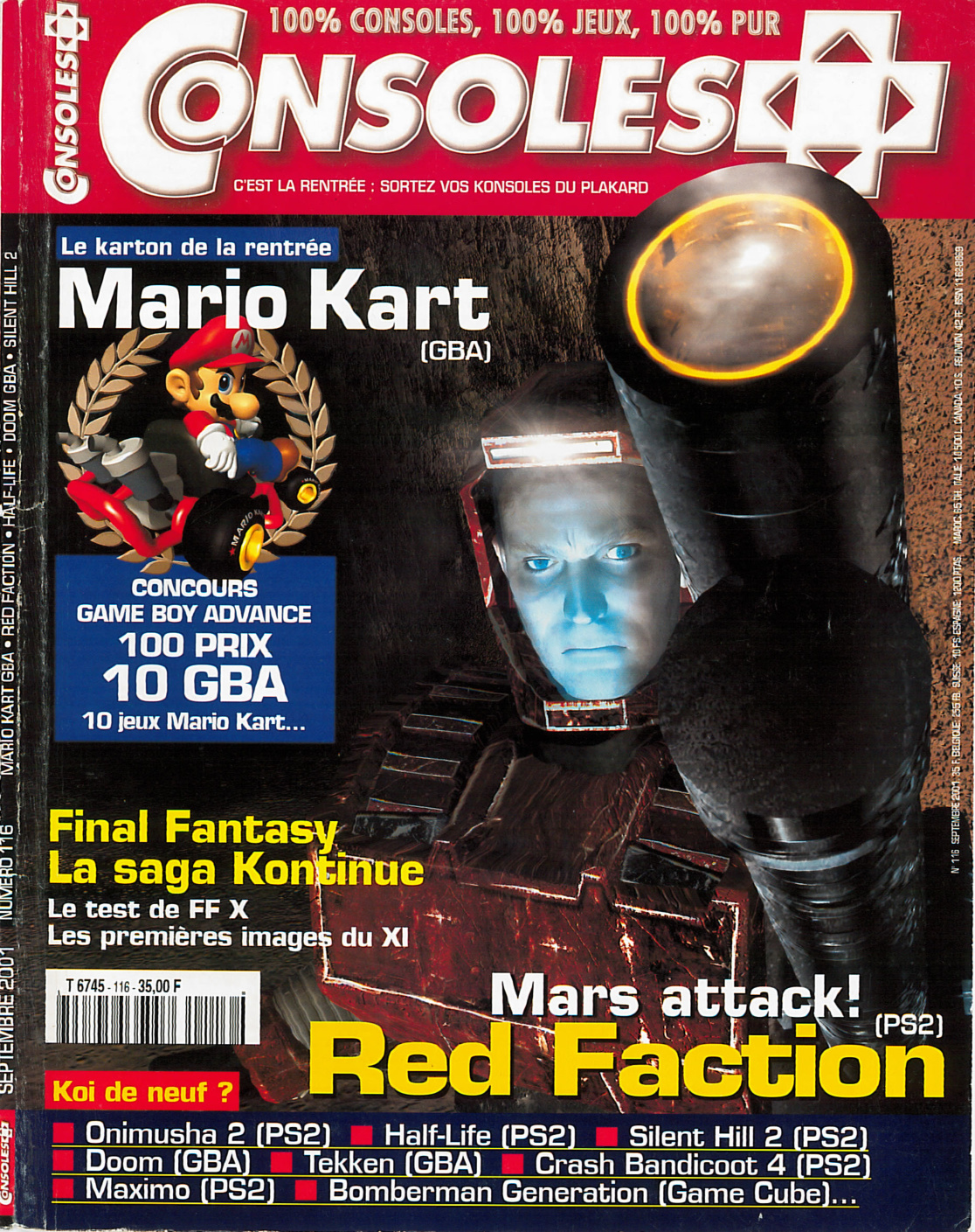 Première page de consoleplus numero116