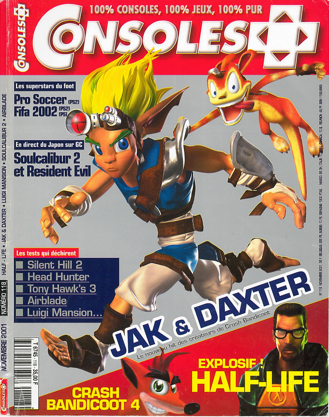 Première page de consoleplus numero118
