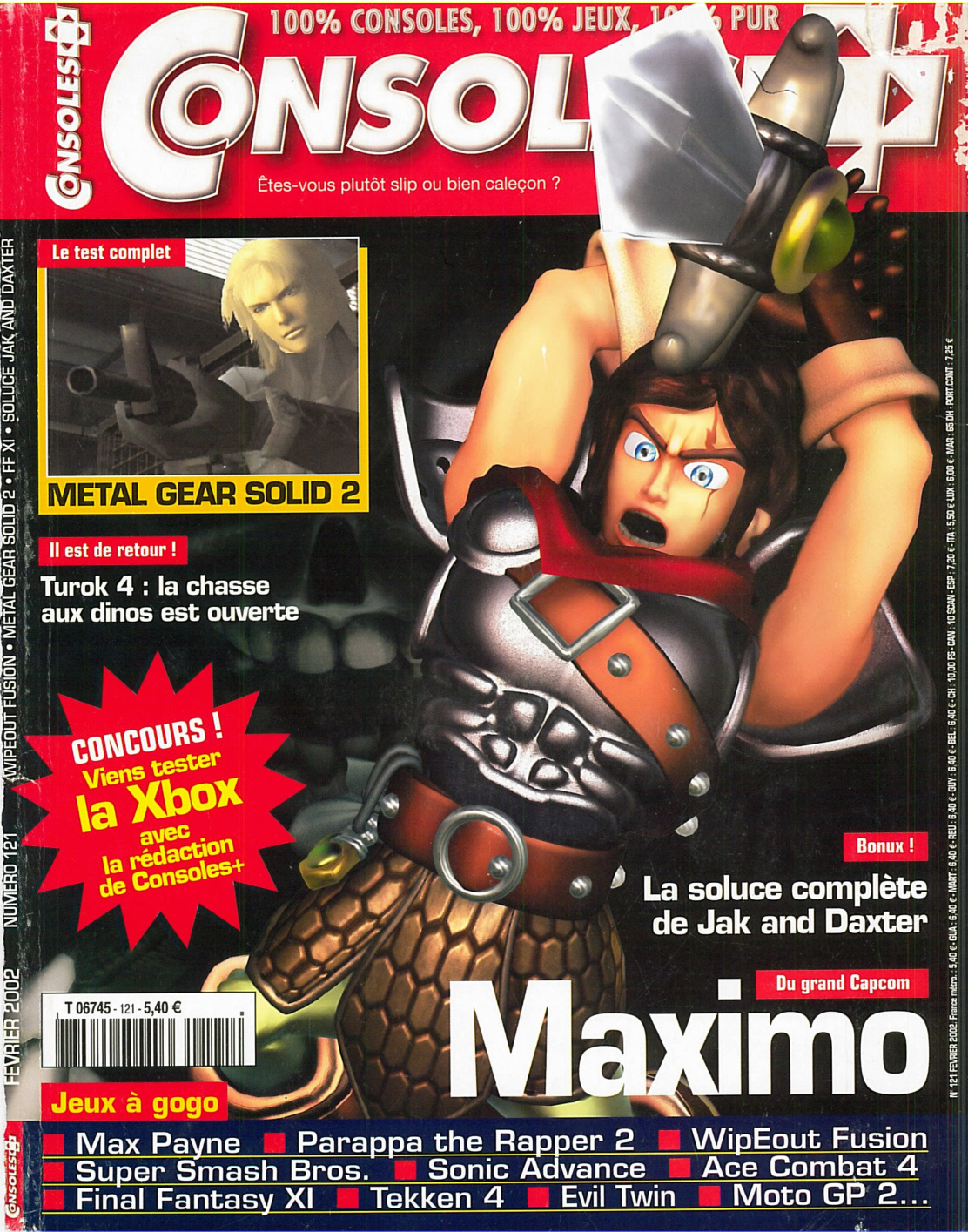 Première page de consoleplus numero121