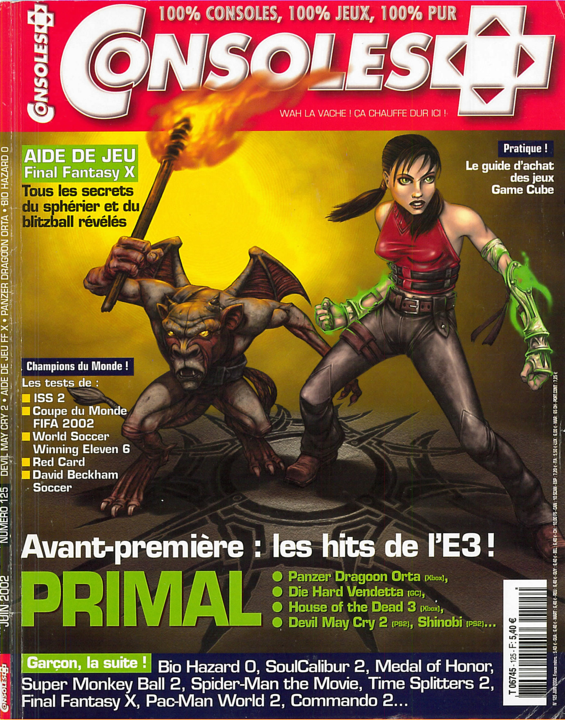Première page de consoleplus numero125