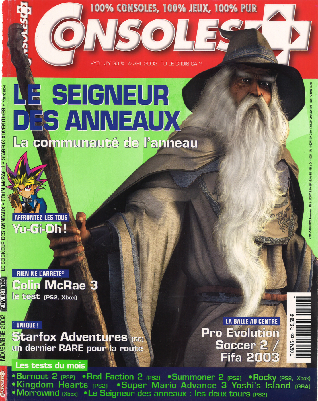Première page de consoleplus numero130