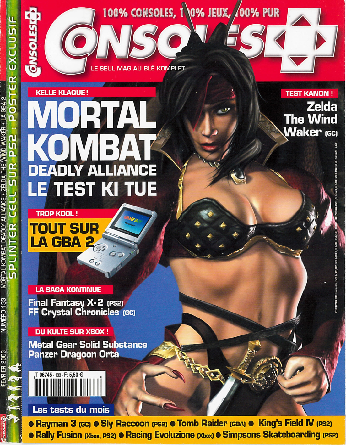 Première page de consoleplus numero133