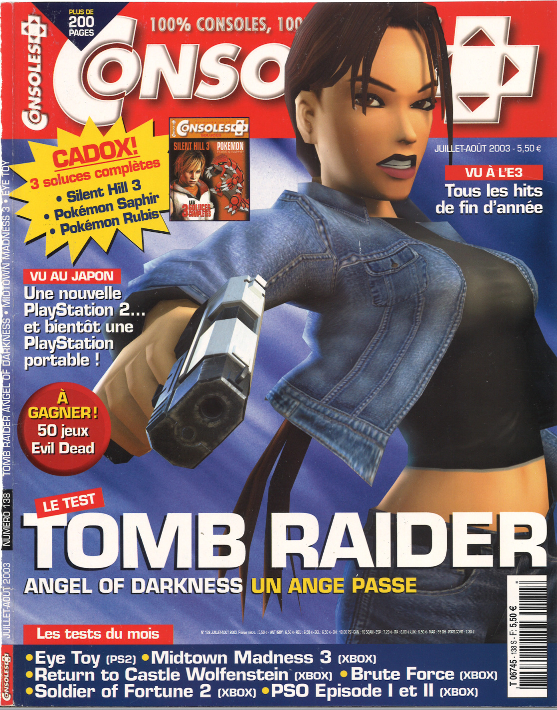 Première page de consoleplus numero138