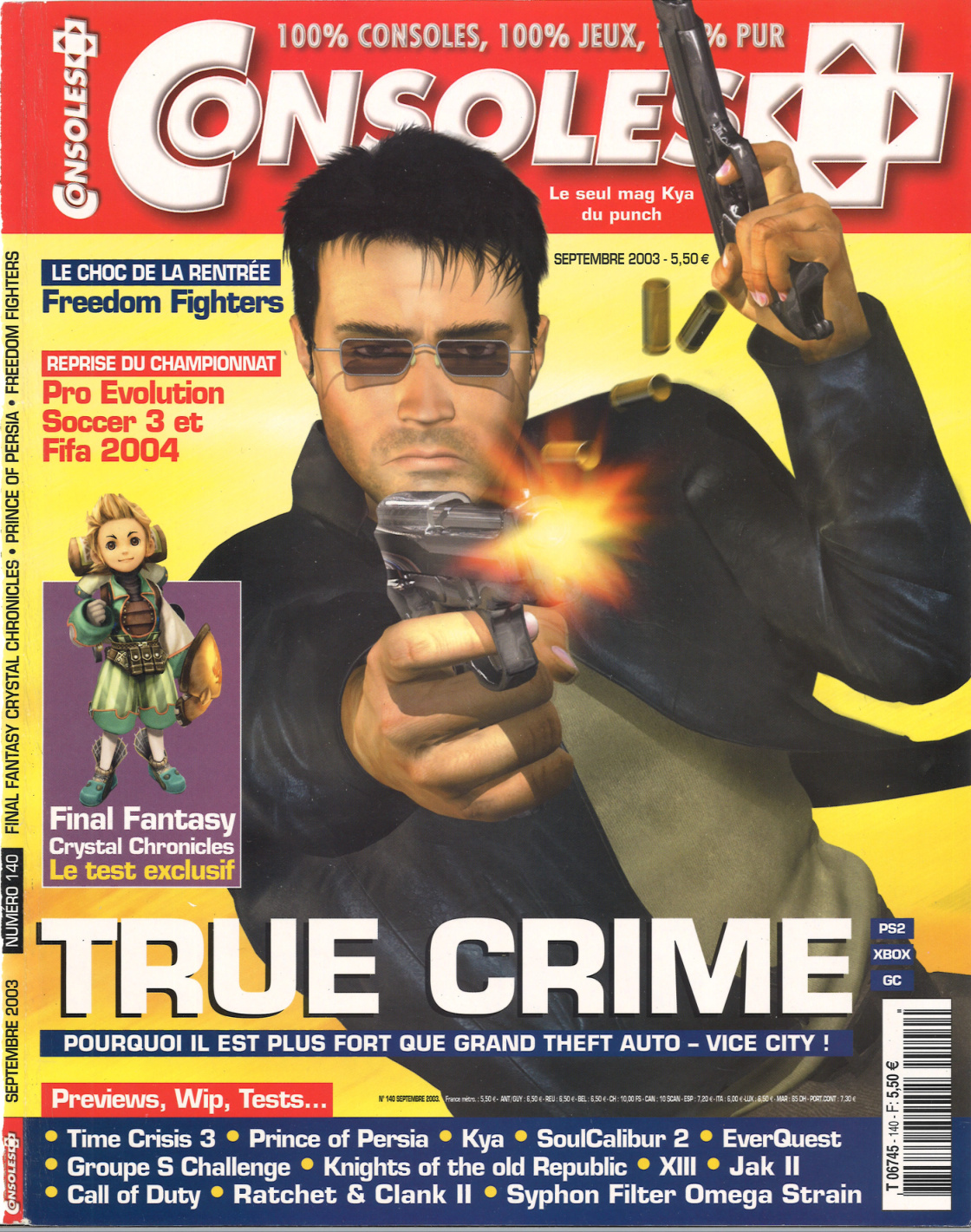 Première page de consoleplus numero140
