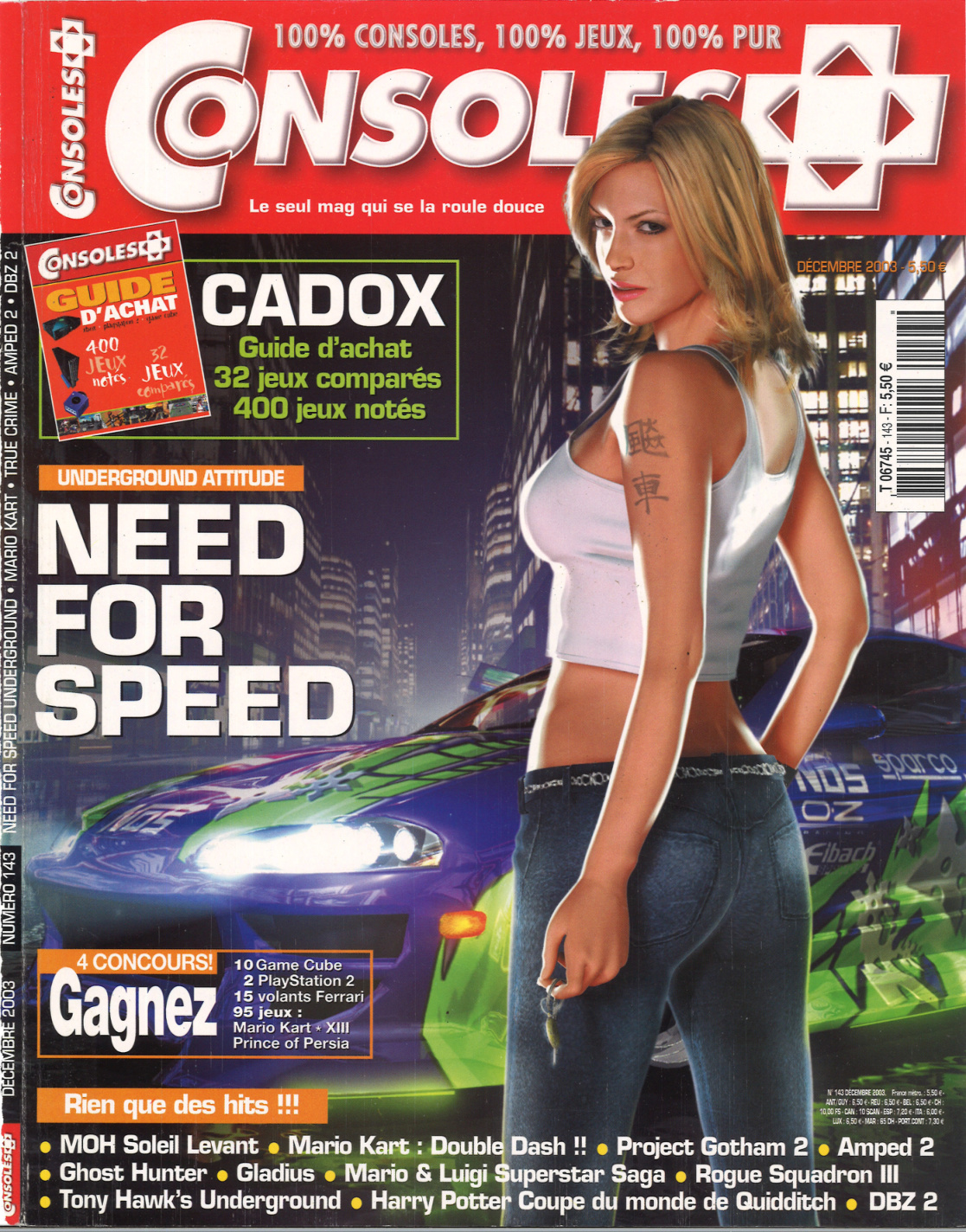 Première page de consoleplus numero143