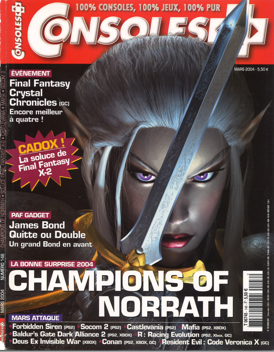 Première page de consoleplus numero146
