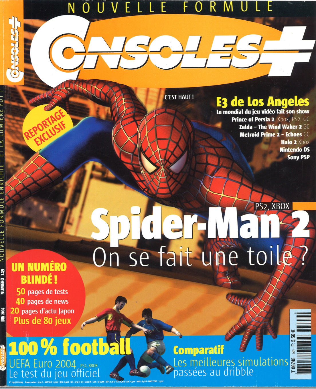 Première page de consoleplus numero149