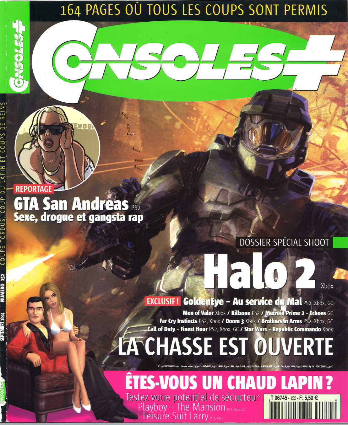 Première page de consoleplus numero152