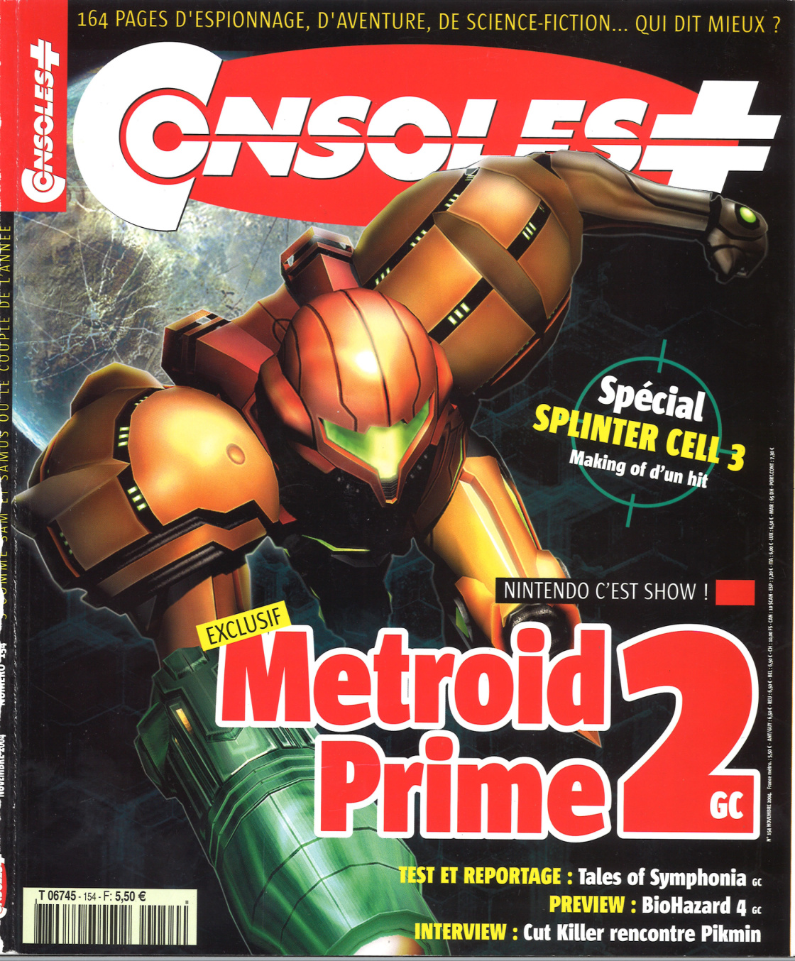 Première page de consoleplus numero154