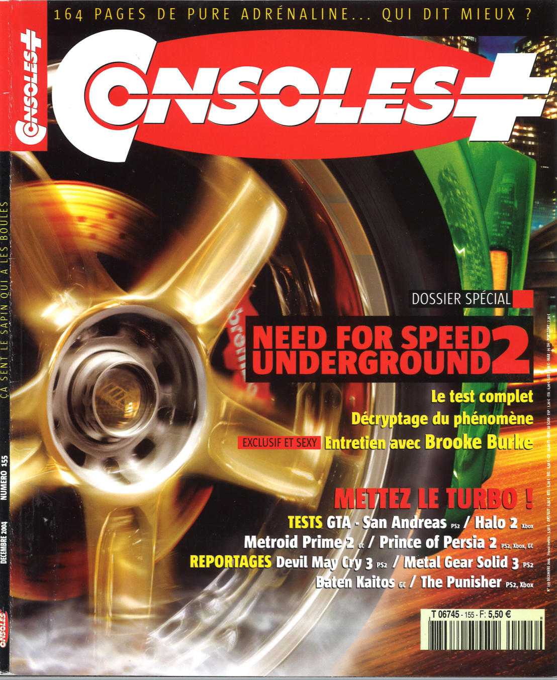 Première page de consoleplus numero155