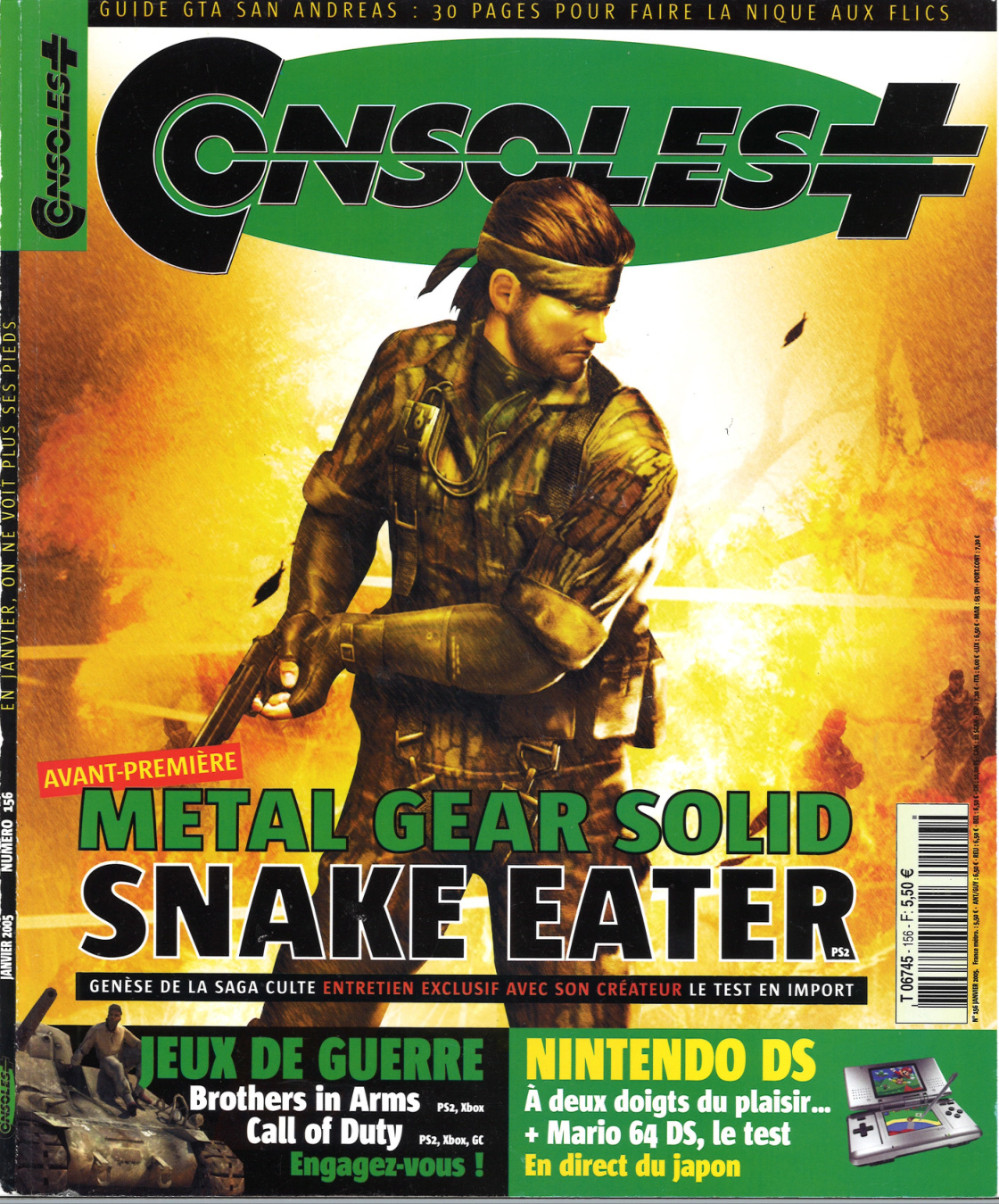 Première page de consoleplus numero156