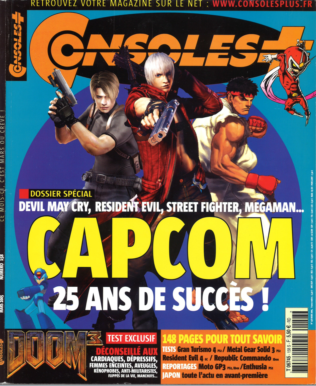 Première page de consoleplus numero158