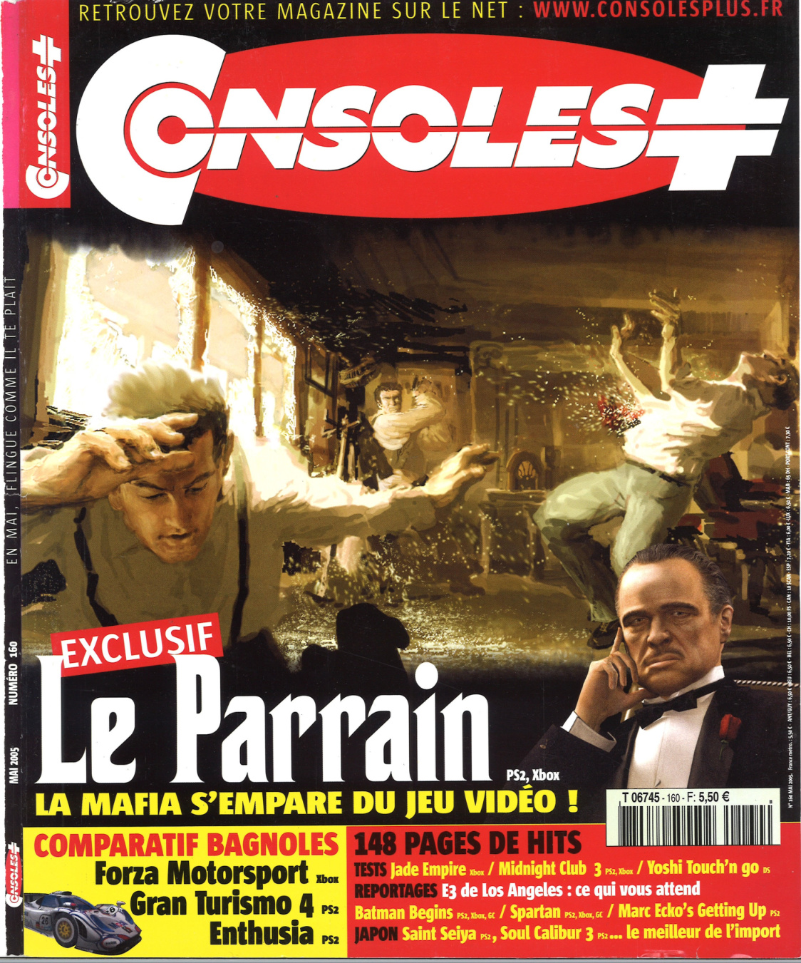 Première page de consoleplus numero160