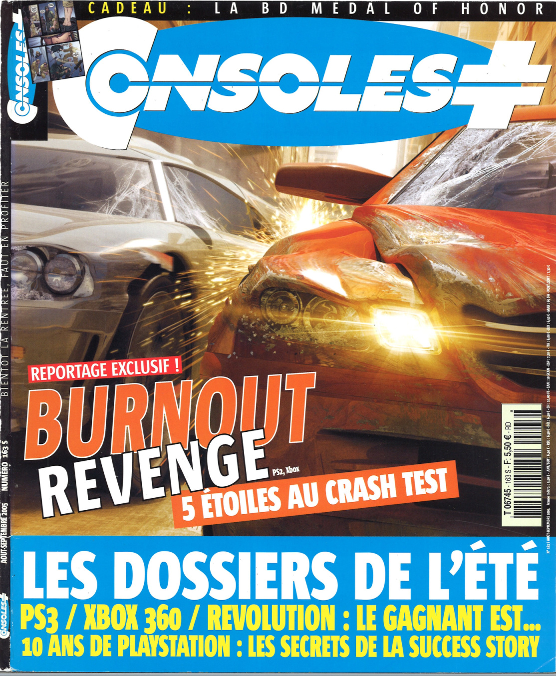 Première page de consoleplus numero163