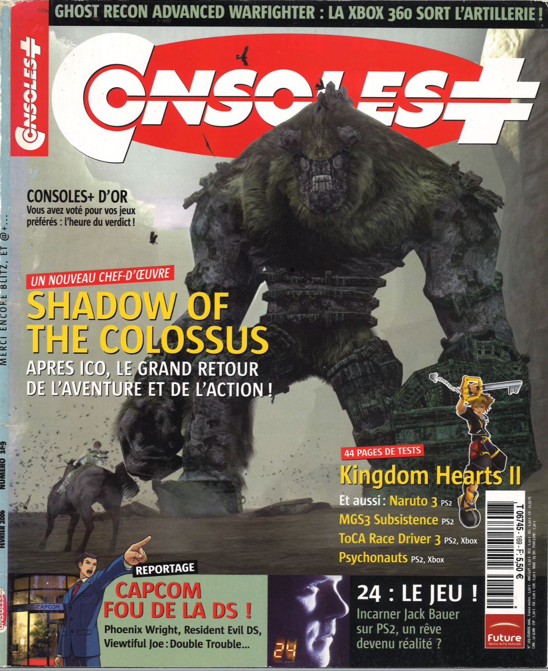 Première page de consoleplus numero169
