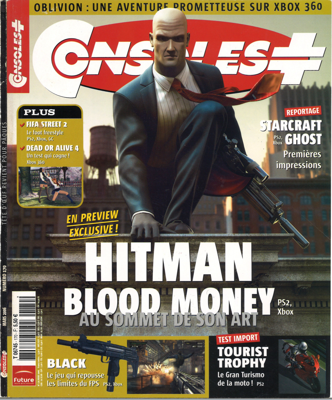 Première page de consoleplus numero170