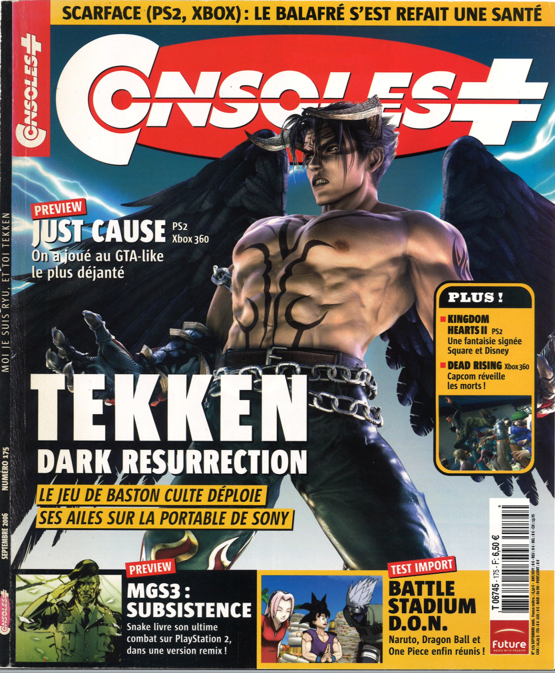 Première page de consoleplus numero175