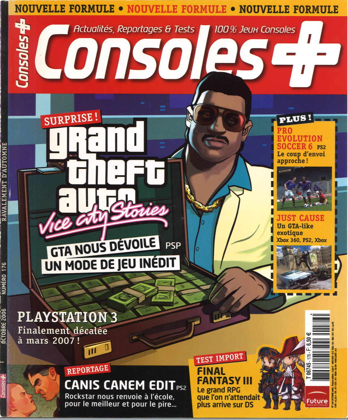 Première page de consoleplus numero176