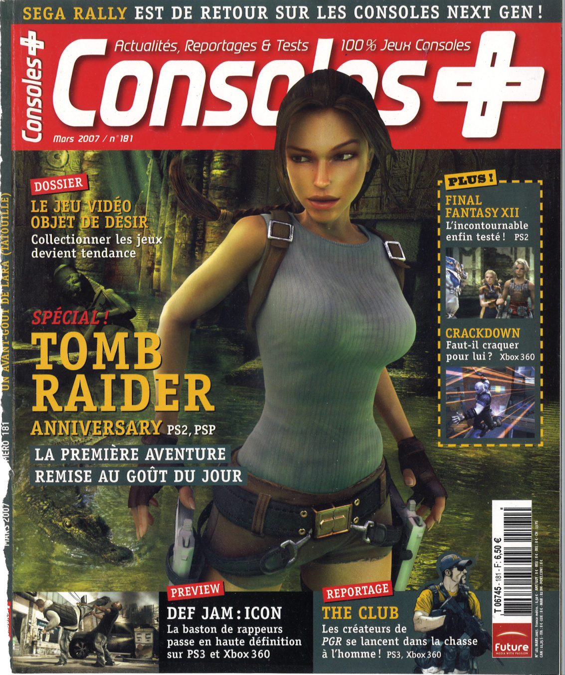 Première page de consoleplus numero181